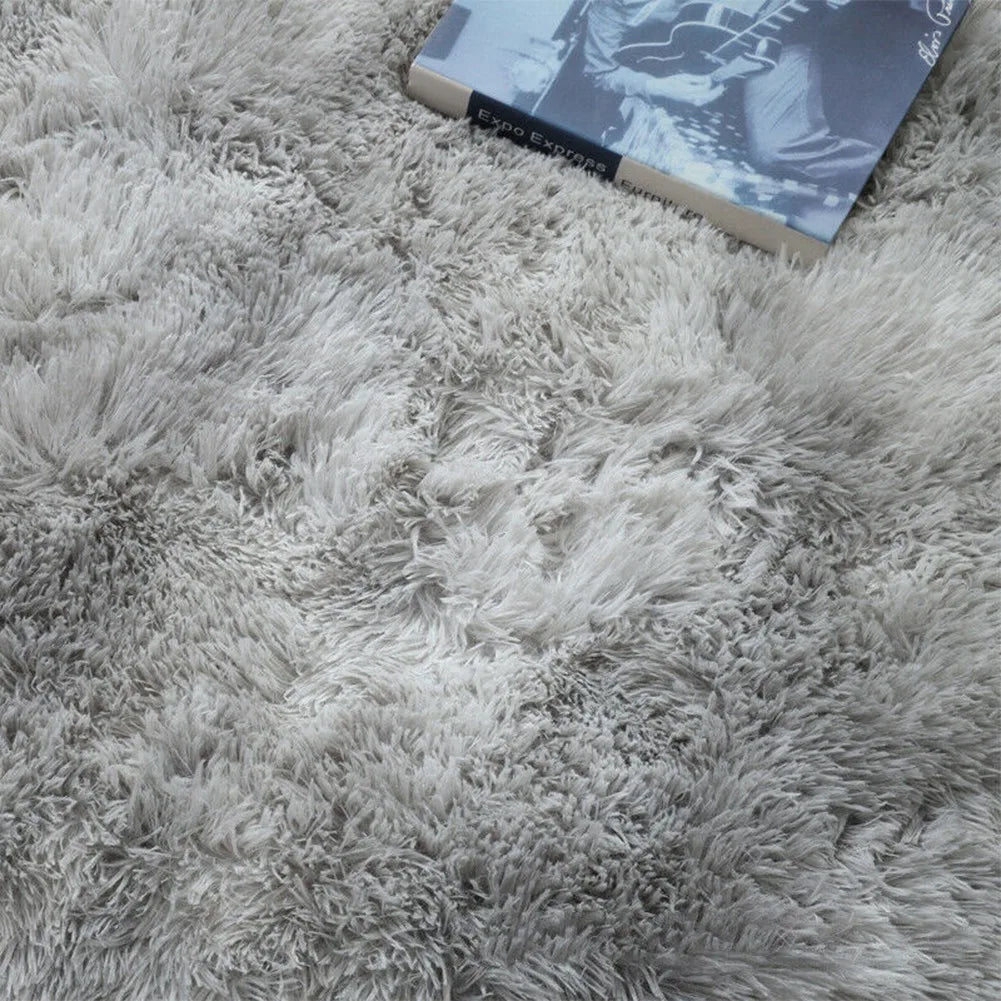 Cute Non-slip Round Soft Shaggy Rug Modern Round Rugs For Kids Bedroom Fluffie Shaggy Round Rugs For Baby Room Decoration Salon
