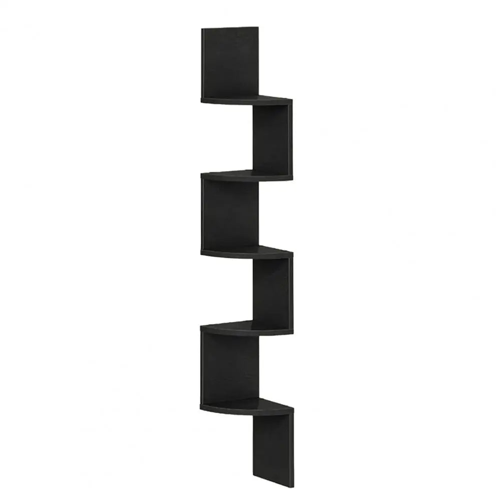 Corner Wall Shelf Wall-mounted Storage Shelf Modern Radial Wall Mount Corner Shelves for Home Office Room Decoration