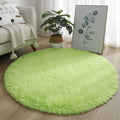 1pc home Rugs Large Shaggy Rug 40/60/80cm Super Soft Round Mat Living Room Bedroom Carpet Multi Color Select For Home Decor