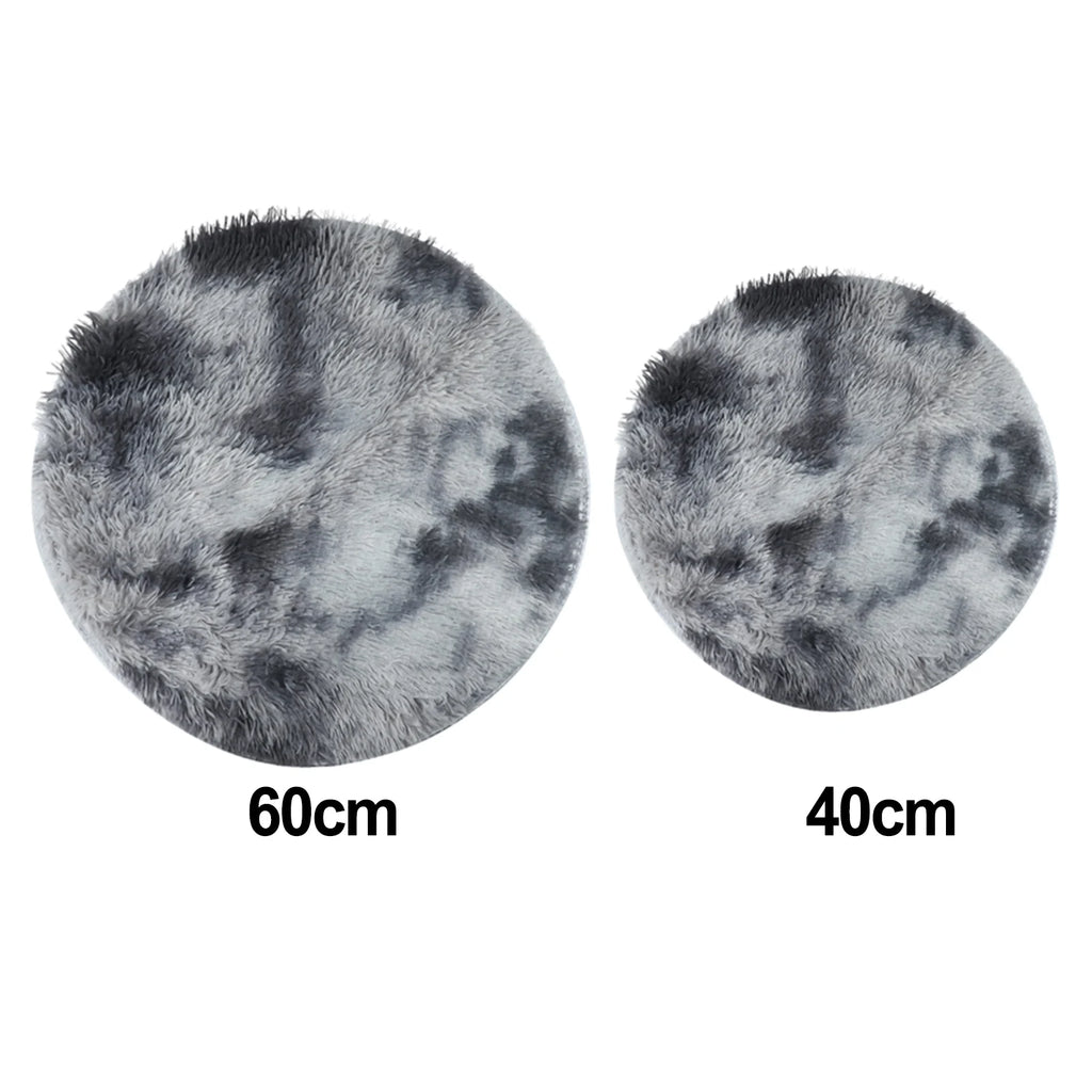 Cute Non-slip Round Soft Shaggy Rug Modern Round Rugs For Kids Bedroom Fluffie Shaggy Round Rugs For Baby Room Decoration Salon