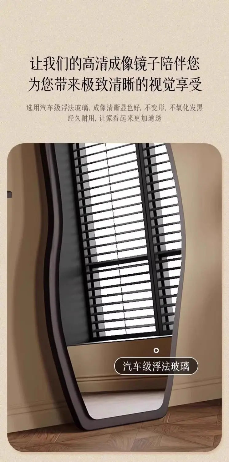 Funky Aesthetic Mirror Standing Living Room Girls Bedroom Mirror Full Length Design Espejo De Cuerpo Completo House Decoration