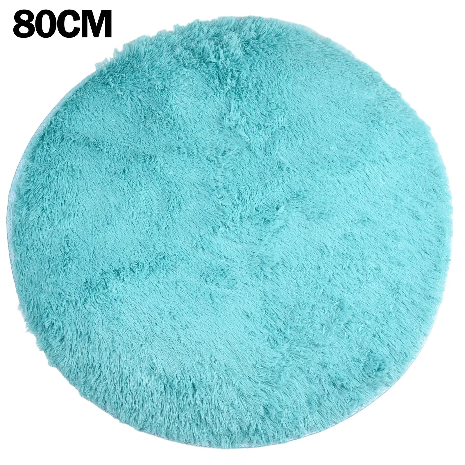 1pc home Rugs Large Shaggy Rug 40/60/80cm Super Soft Round Mat Living Room Bedroom Carpet Multi Color Select For Home Decor
