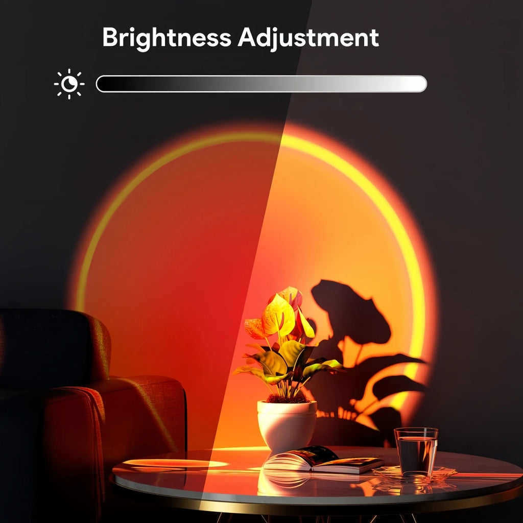 Sunset Lamp with Remote, 16 Colors Multicolor Changing LED Night Light, Photography Selfie Party, Decor Xmas Gifts for Women