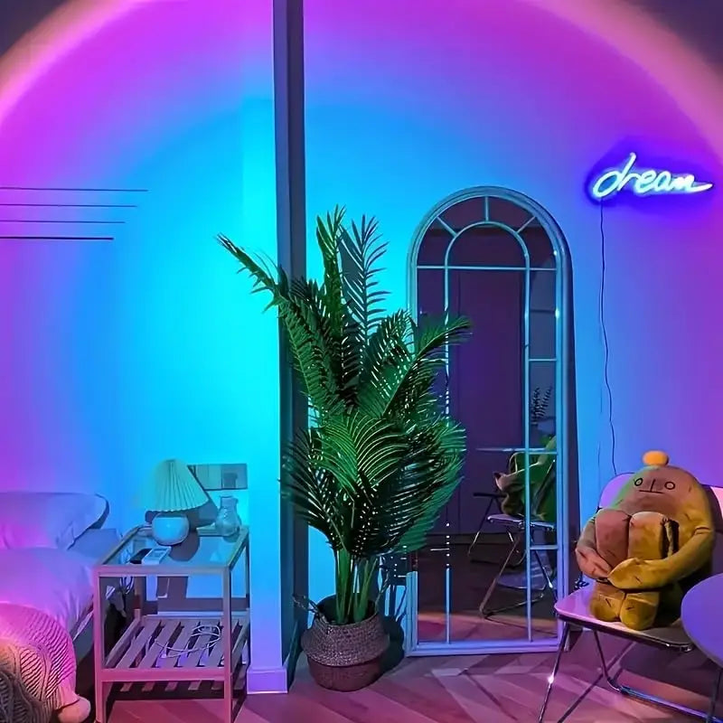 Sunset Lamp with Remote, 16 Colors Multicolor Changing LED Night Light, Photography Selfie Party, Decor Xmas Gifts for Women