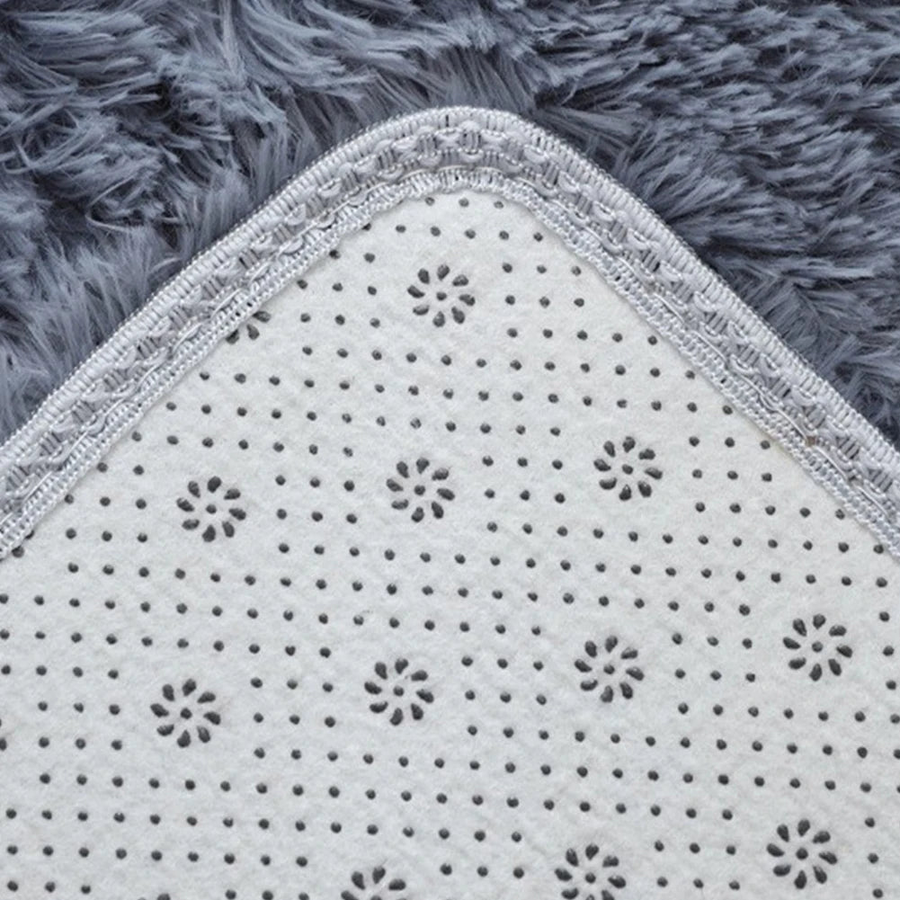 1pc home Rugs Large Shaggy Rug 40/60/80cm Super Soft Round Mat Living Room Bedroom Carpet Multi Color Select For Home Decor