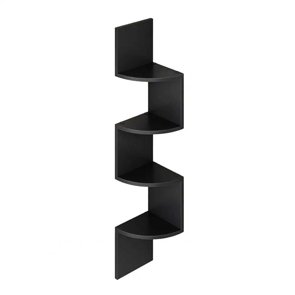 Corner Wall Shelf Wall-mounted Storage Shelf Modern Radial Wall Mount Corner Shelves for Home Office Room Decoration