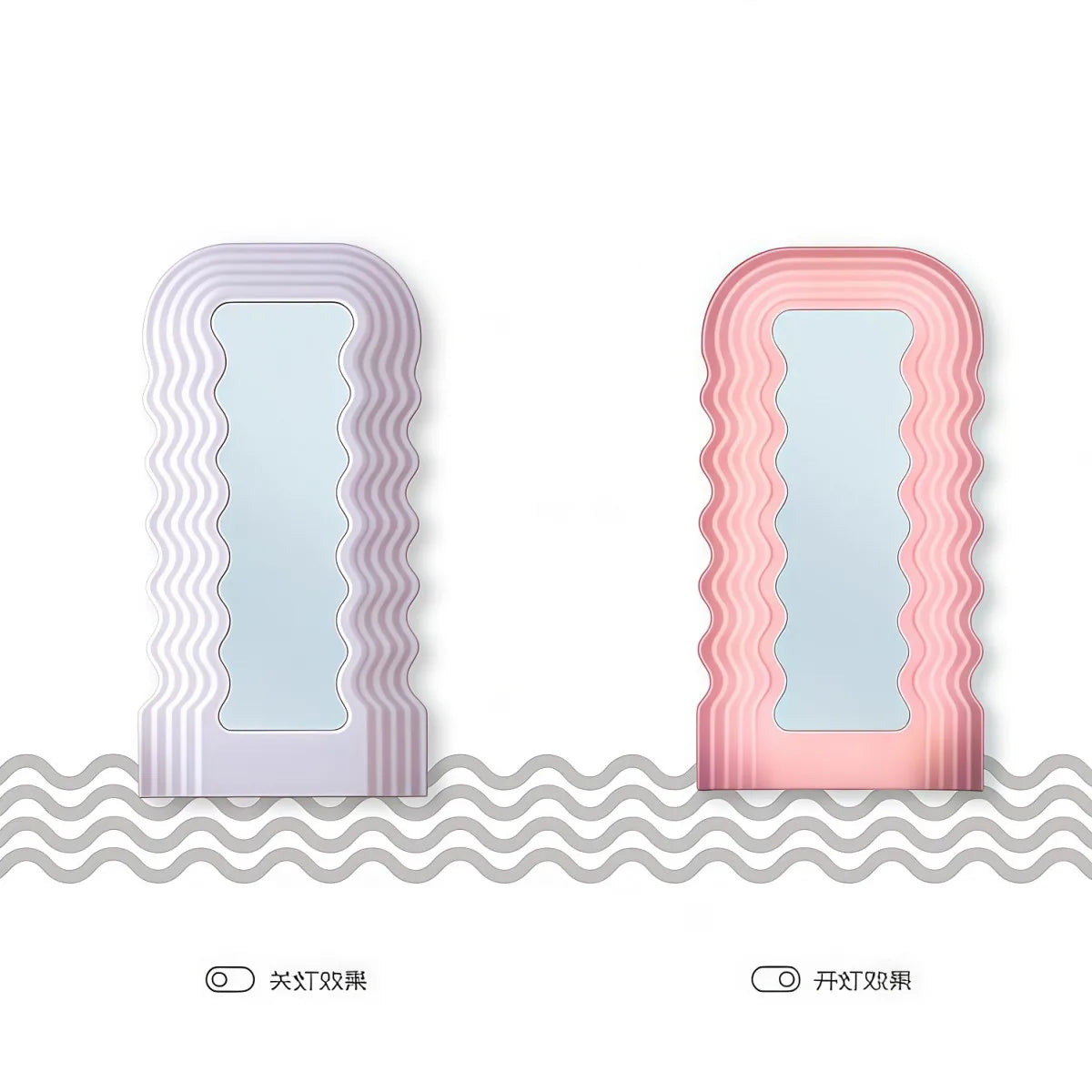 Modern luxury full length mirror Large dressing mirrors full body with light led floor mirrors room decoration home decor items