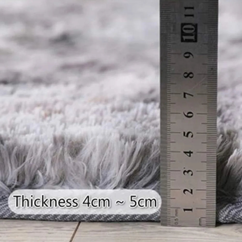 1pc home Rugs Large Shaggy Rug 40/60/80cm Super Soft Round Mat Living Room Bedroom Carpet Multi Color Select For Home Decor