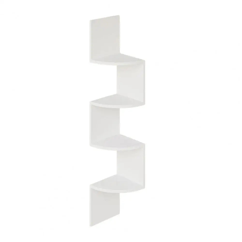 Corner Wall Shelf Wall-mounted Storage Shelf Modern Radial Wall Mount Corner Shelves for Home Office Room Decoration