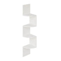 Corner Wall Shelf Wall-mounted Storage Shelf Modern Radial Wall Mount Corner Shelves for Home Office Room Decoration
