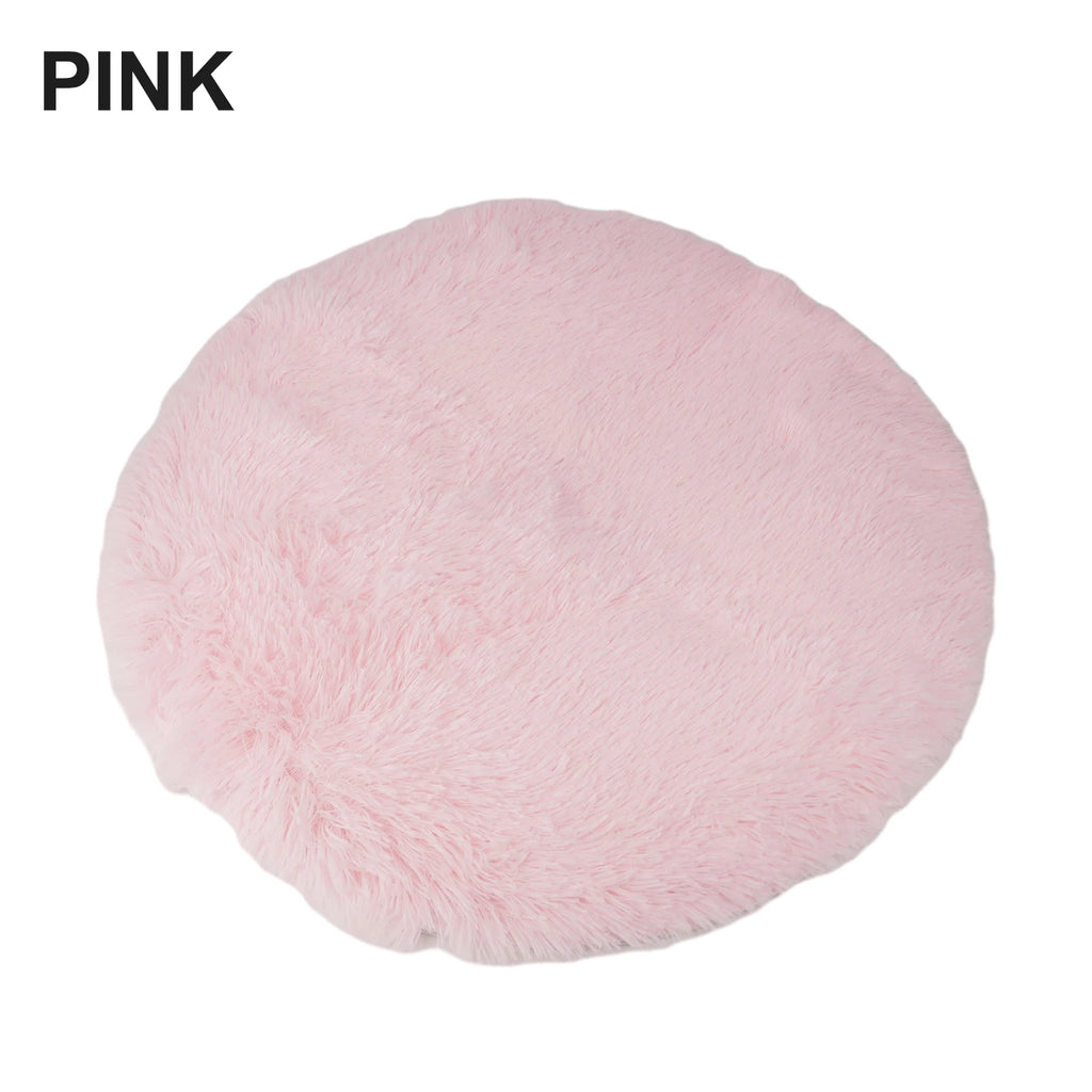 1pc home Rugs Large Shaggy Rug 40/60/80cm Super Soft Round Mat Living Room Bedroom Carpet Multi Color Select For Home Decor