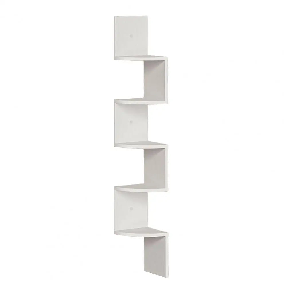 Corner Wall Shelf Wall-mounted Storage Shelf Modern Radial Wall Mount Corner Shelves for Home Office Room Decoration